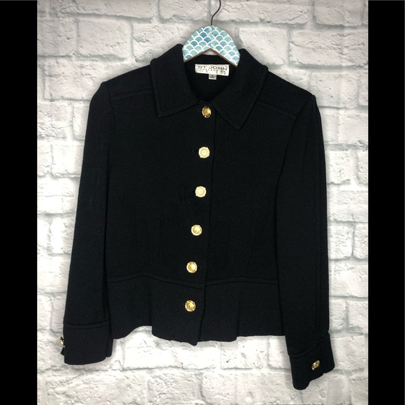 St. John Collection Jackets & Blazers - St. John Collection Jacket Sweater Santana Knit